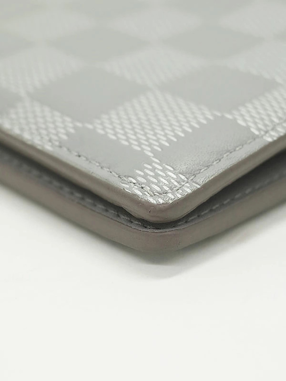 Louis Vuitton Infini fold Damier Bi Long Brazza Portefeuille Wallet - Picture 5 of 5